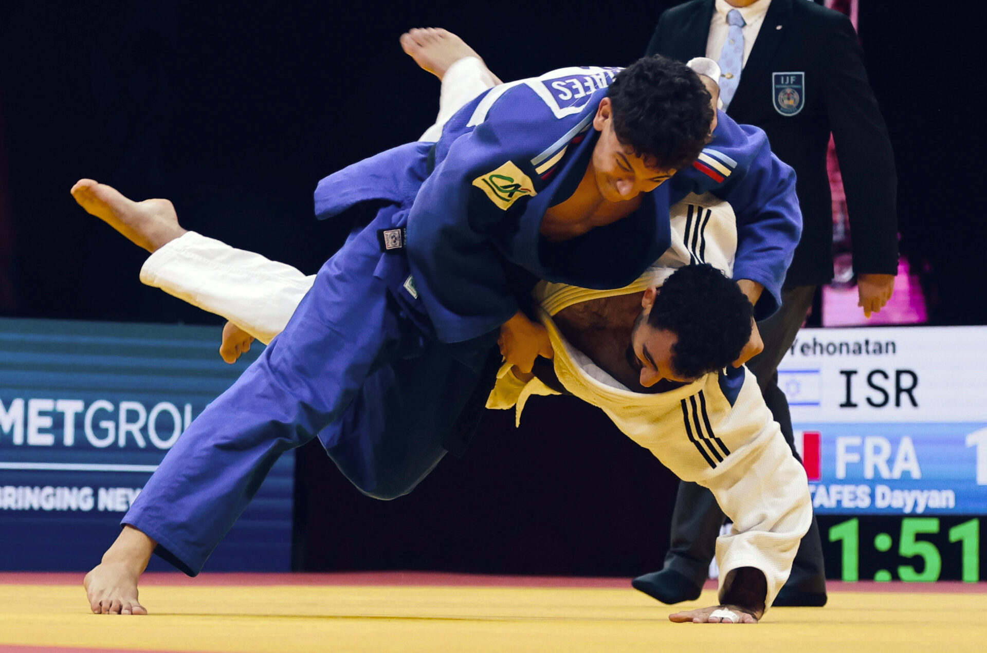 French Judo Team Fails to Win Gold at World Championships Under Stéphane Nomis